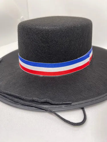 Sombrero Huaso Niño Fiestas Patrias Negro Talla Única