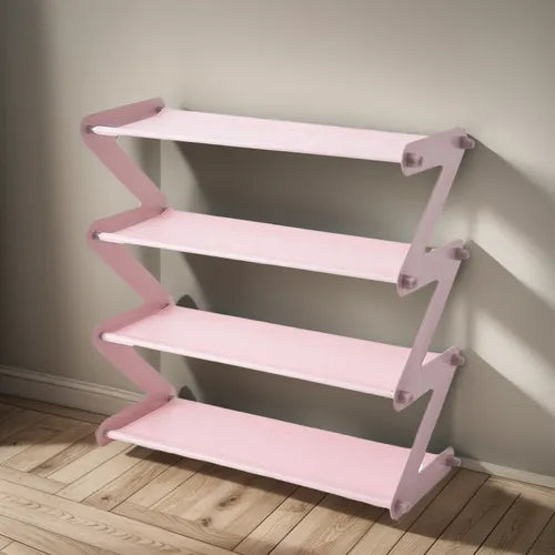 Organizador De Zapatos Zapatero Organizador Modelo Z Color Rosa