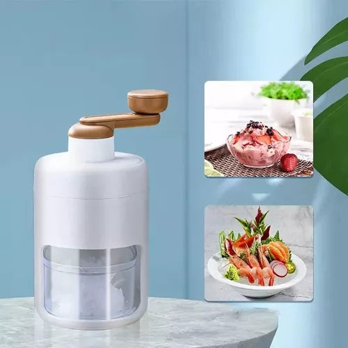 Máquina Trituradora De Hielo Manual Moledor Ice Shaver