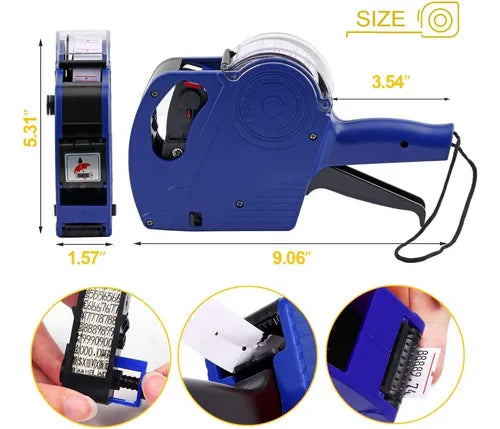 Máquina Pistola Etiquetadora De Precios Mx5500 Duodeli