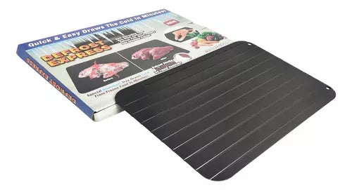 Bandeja Para Descongelar Rápido Tabla De Aluminio P/ Carnes