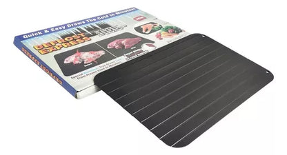 Bandeja Para Descongelar Rápido Tabla De Aluminio P/ Carnes
