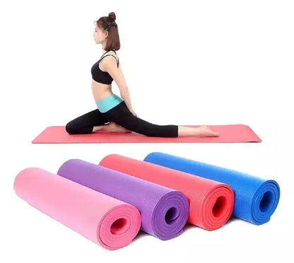 Mat Yoga Eco Friendly Alfombra Ejercicios Eva Yoga Mat Color Azul
