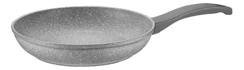 Sartén Redondo Recubierto De Granito Gris 26cm Momcoc