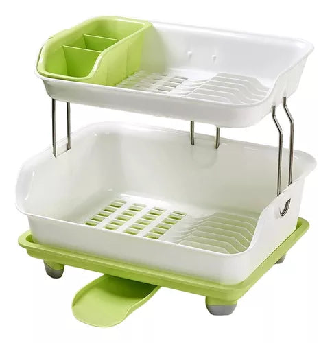 Escurridor De Platos Secador Para Fregadero 2 Niveles