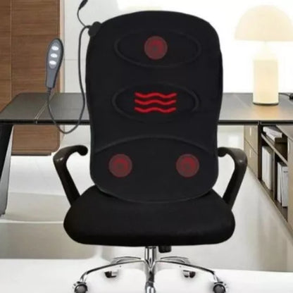 Cojín Asiento Masajeador P/ Auto Oficina Hogar Lumbar Cuello