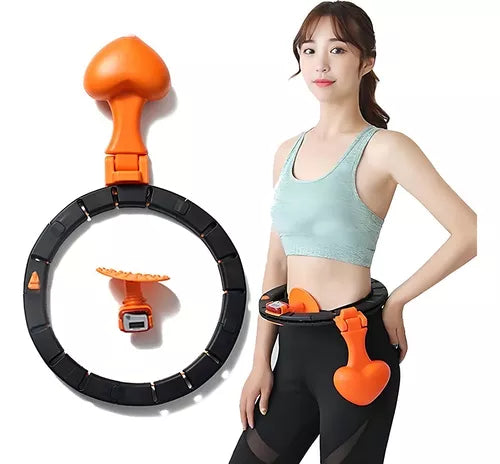 Aro Hula Hoop Fitness Inteligente Masaje Contador De Vueltas