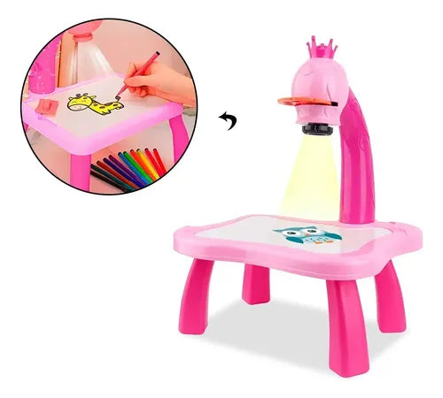 Mesa Proyector Para Dibujar Y Pintar Infantil Didáctico