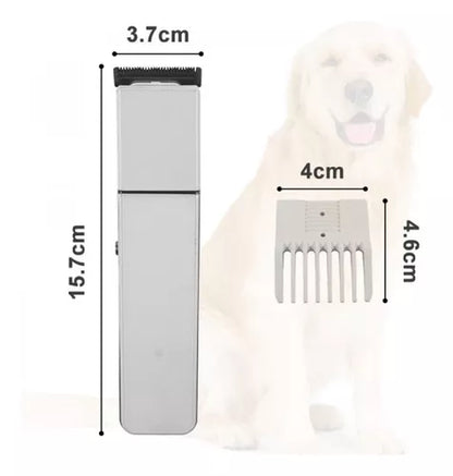 Máquina Cortadora De Pelo Para Perros Gatos Recargable