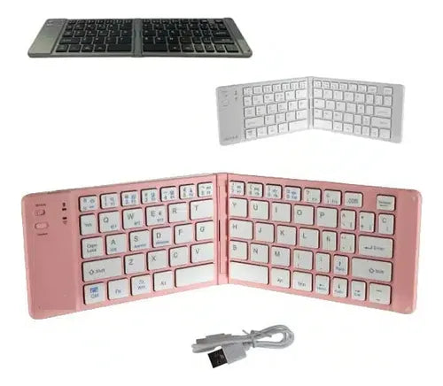 Mini Teclado Inalámbrico Plegable Portátil Mk-1007