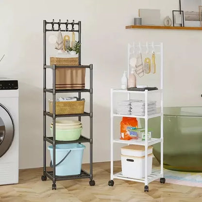 Estante Rack 4 Niveles Multifuncional Cocina Baño