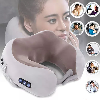 Masajeador Electrico Cervical Almohada Masajeadora Cuello