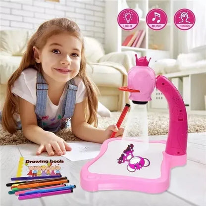 Mesa Proyector Para Dibujar Y Pintar Infantil Didáctico