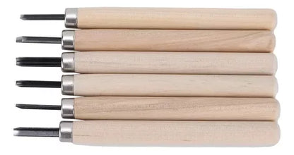 Juego De Cinceles Para Tallar Madera Cuchillos