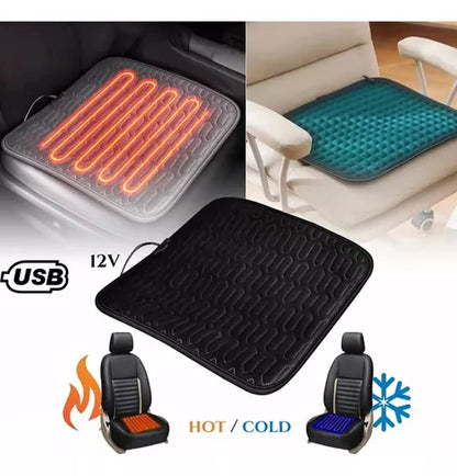 Cojín Asiento Calefacción Doble Uso Frío Calor Oficina Hogar