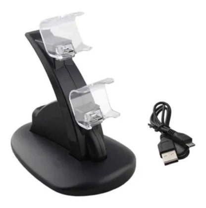 Cargador Ps4 Doble Base Control Ps4 Dualshock