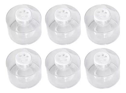Especieros Torre Condimenteros 6 Frascos Acrílicos Cocina