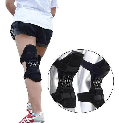 Rodillera Articulación Refuerzo Para Ejercicio Powerknee Color Negro