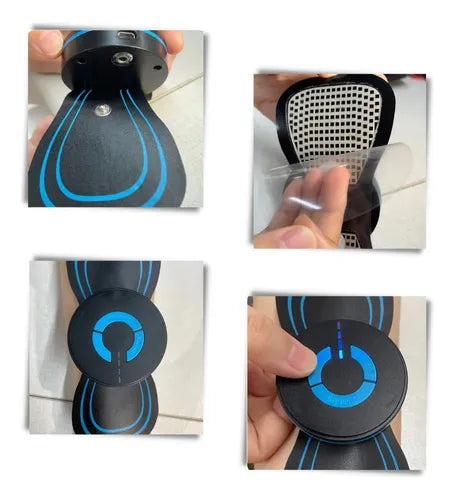 Mini Masajeador Inteligente Electro Estimulador Portátil