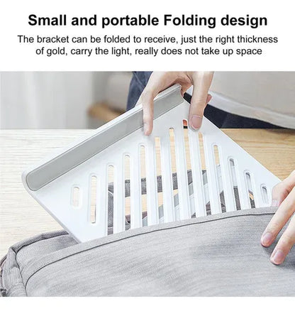 Soporte Alzador Notebook Plegable Base Inclinable P/ Laptop