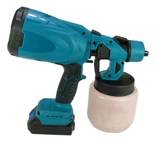 Pistola Pulverizadora De Pintura Batería De Li-on 210w 800ml