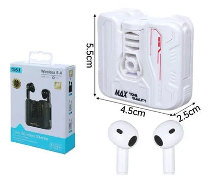 Auriculares Bluetooth Audífonos Gamer Inteligentes G61