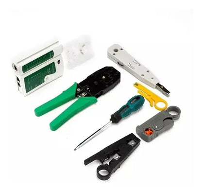 Kit Herramientas Para Redes Rj45-rj11-crimpeadora