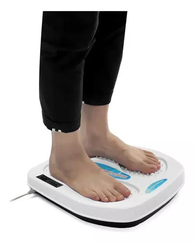 Masajeador Inteligente De Pies Alivia La Fatiga Termoterapia Color Blanco