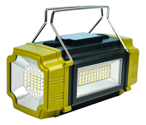 Linterna De Mano Lámpara Recargable Solar