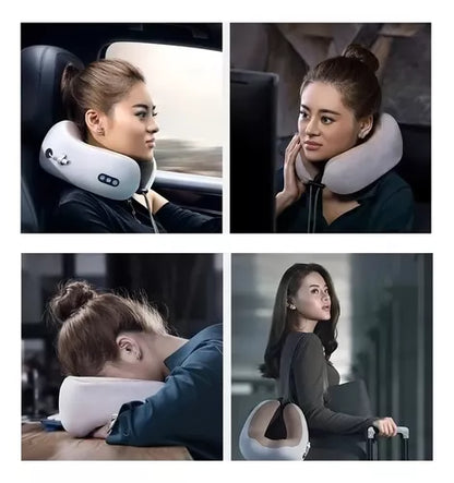 Masajeador Electrico Cervical Almohada Masajeadora Cuello