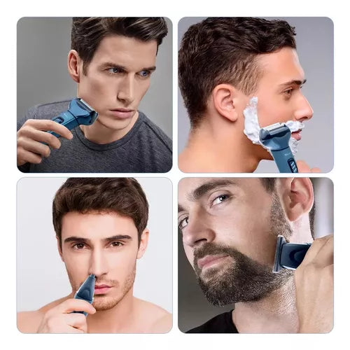 Afeitadora Recortadora Pelo Barba Nariz Multipropósito 3en1