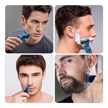 Afeitadora Recortadora Pelo Barba Nariz Multipropósito 3en1