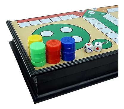 Juego De Mesa Ludo Magnético Clásico Tablero Familiar