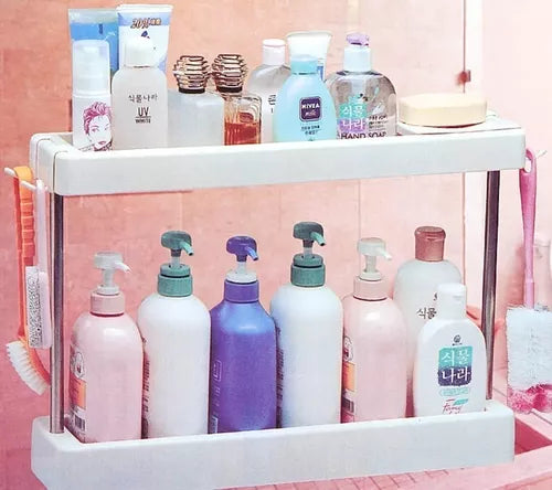 Organizador Condimentos 2 Niveles Multifuncional Cocina Baño