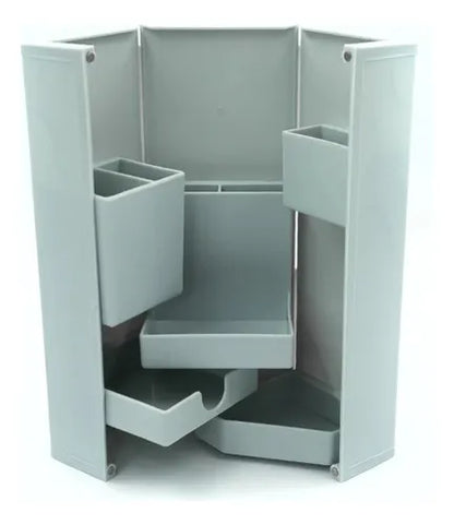 Organizador Plegable Portalápiz Papelería Estuche Maquillaje