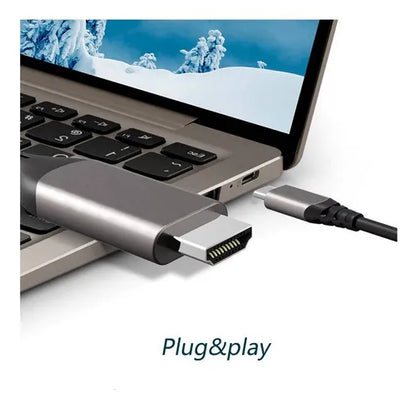 Cable Usb Tipo C A Hdmi Adaptador 4k*2k Ultra Hd 30hz