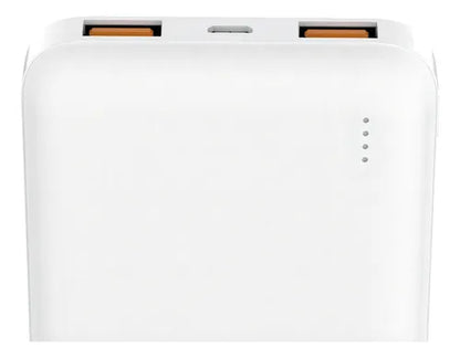 Cargador Portátil Power Bank Vidvie 10000mah Pb747 Color Blanco