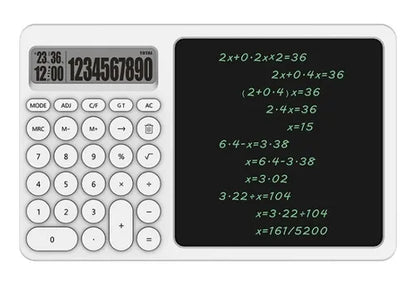 Calculadora Multifuncional Lcd Tablet Con Tablero