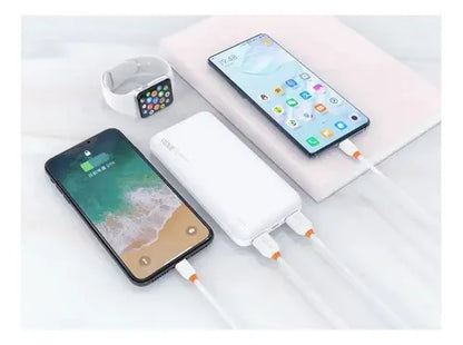 Cargador Portátil Power Bank Vidvie 10000mah Pb747 Color Blanco