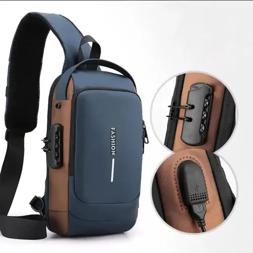 Bolso Cruzado Bandolera Banano Antirrobo Impermeable