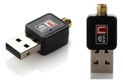 Antena Adaptador Wifi Genérica 802.11n Negra 150mb