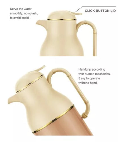 Jarra Termo Plástico Para Té Café Jugo 1,3lt