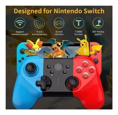 Control Joystick Inalámbrico Gamepad P/ Switch Pc