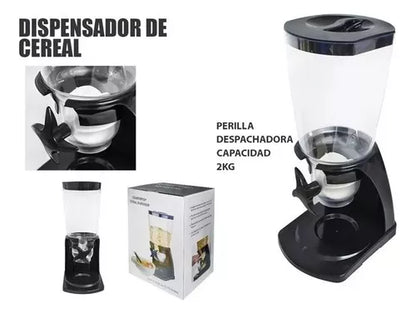 Dispensador De Cereal Simple De Mesa Alimentos Secos