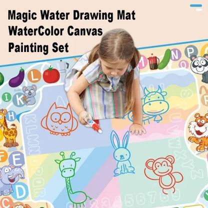 Lienzo De Agua Tapete Water Canvas Pintura Dibujo Para Niños