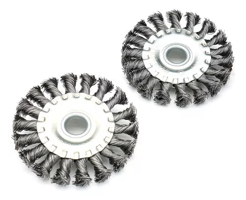 Cepillo Circular Trenzado Cepillo Metálico Grata