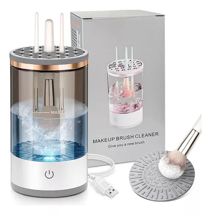 Máquina Limpiadora De Brochas Pinceles De Maquillaje