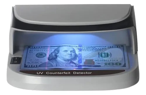 Detector De Billetes Falsos Recargable Portátil Luz Led Uv