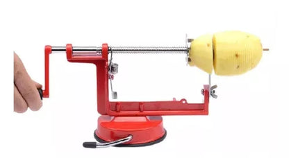 Maquina Cortadora De Papas En Espiral Fatiadora De Patatas