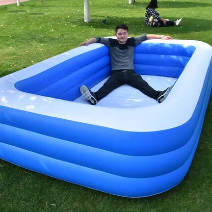 Piscina Inflable Niños Family Pool Rectangular 1,80*1,25mts
